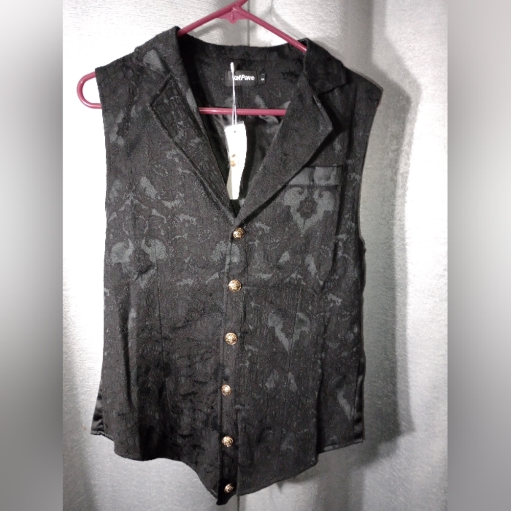 Black Men's Vest by Stafford